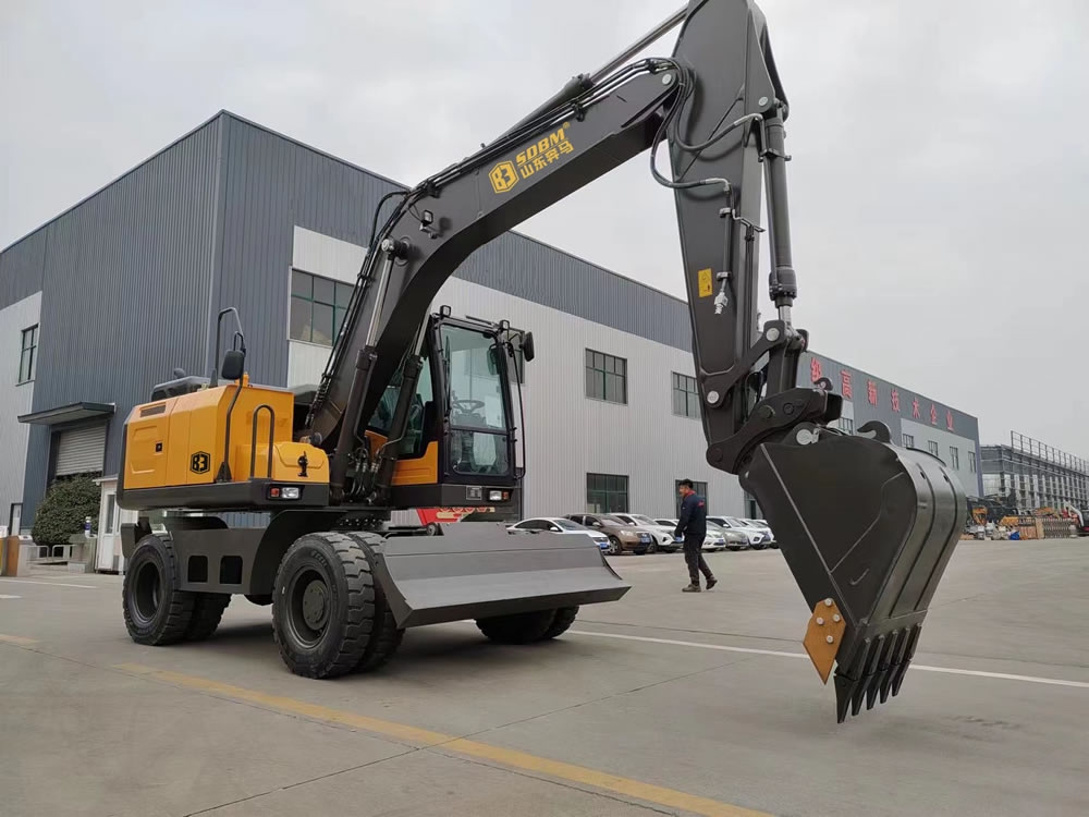 輪胎式中型挖掘機BMPC150